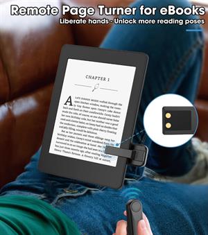 eBookReader bluetooth sideskifter skift side